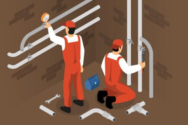 Technicien PN Line nettoyant des conduits de ventilation dans un bâtiment à Paris, utilisant des équipements professionnels pour un entretien de qualité.
