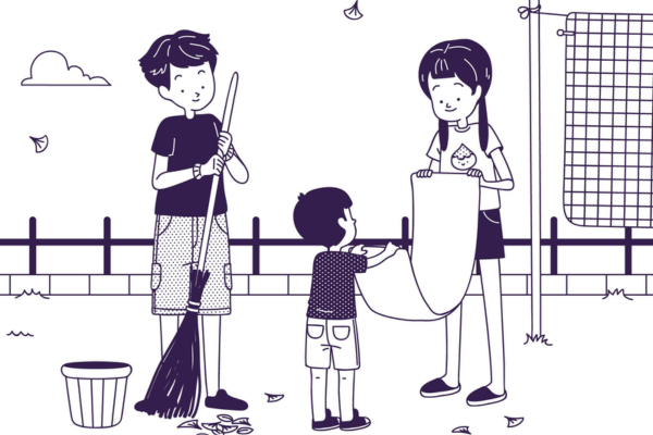 Agent PN Line nettoyant une salle de classe dans une école primaire à Paris pour garantir un environnement sûr aux enfants.